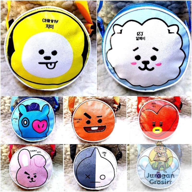 JG - SLEMPANG ANAK BTS  TAS SLEMPANG BTS TAS ANAK BTS SLEMPANG BTS ANAK TAS JALAN