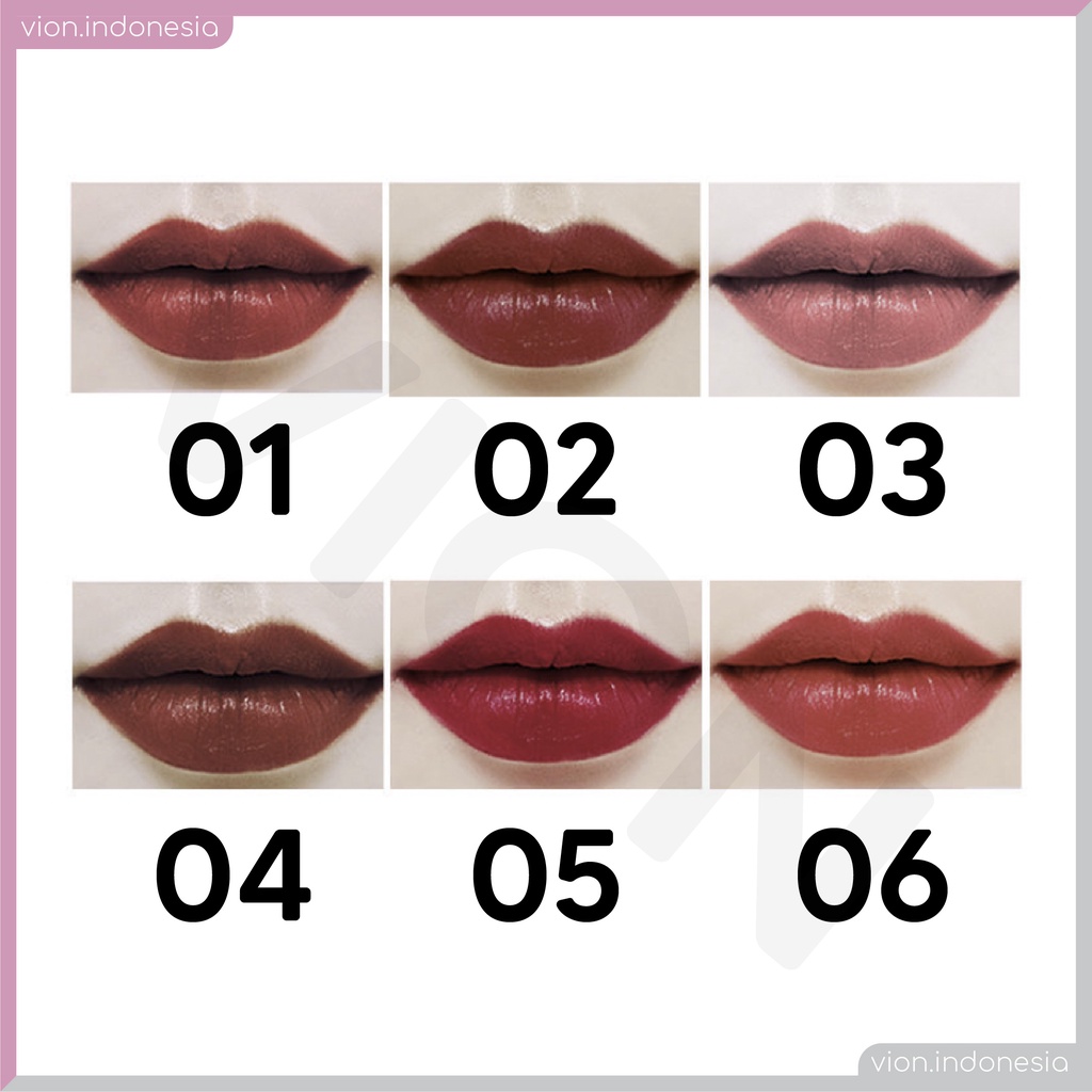 IMAGES Lipstick 8 Warna Tahan Lama Anti Air Tidak Pudar Original IM016