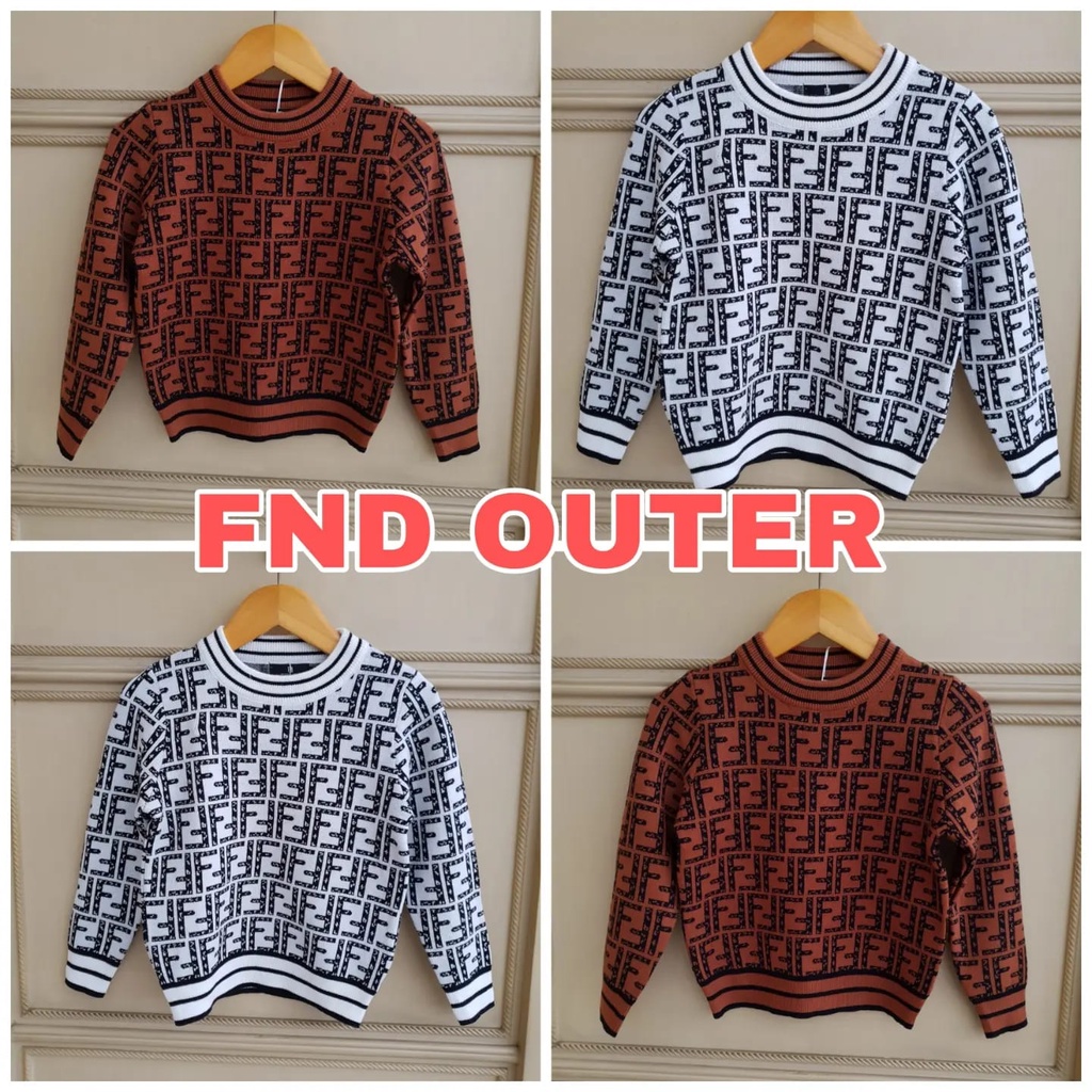 FND OUTER BAJU SWEATER ANAK COWOK CEWEK FASHION KOREA IMPOR