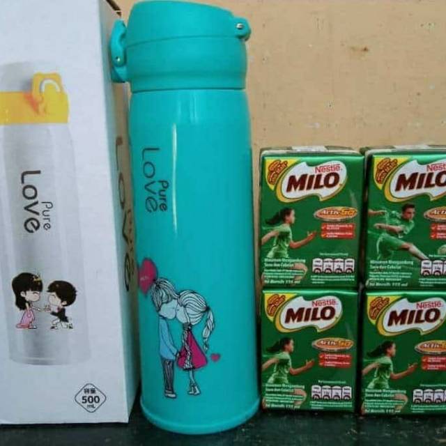 

Paket Hemat Milo bonus termos