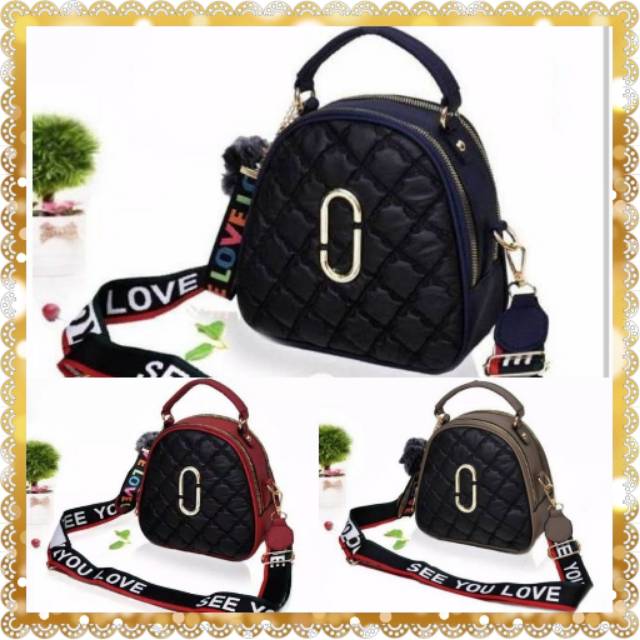 Tas simple wanita untuk jalan2 ST JM 1441 KOTAK fashion wanita tas murah