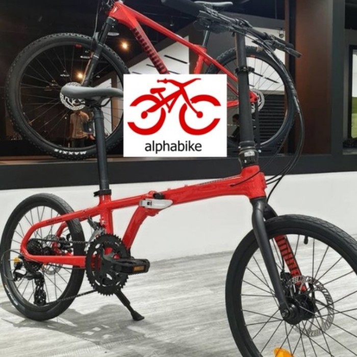 SEPEDA LIPAT DOMINATE COUPE COMP 20 INCH 9 SPEED FOLDING BIKE