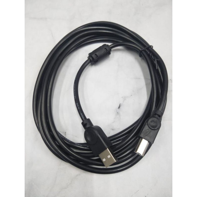 kabel usb 2.0 printer 3meter/Kabel printer hitam 3 meter  / kabel USB 2.0 to print 3m