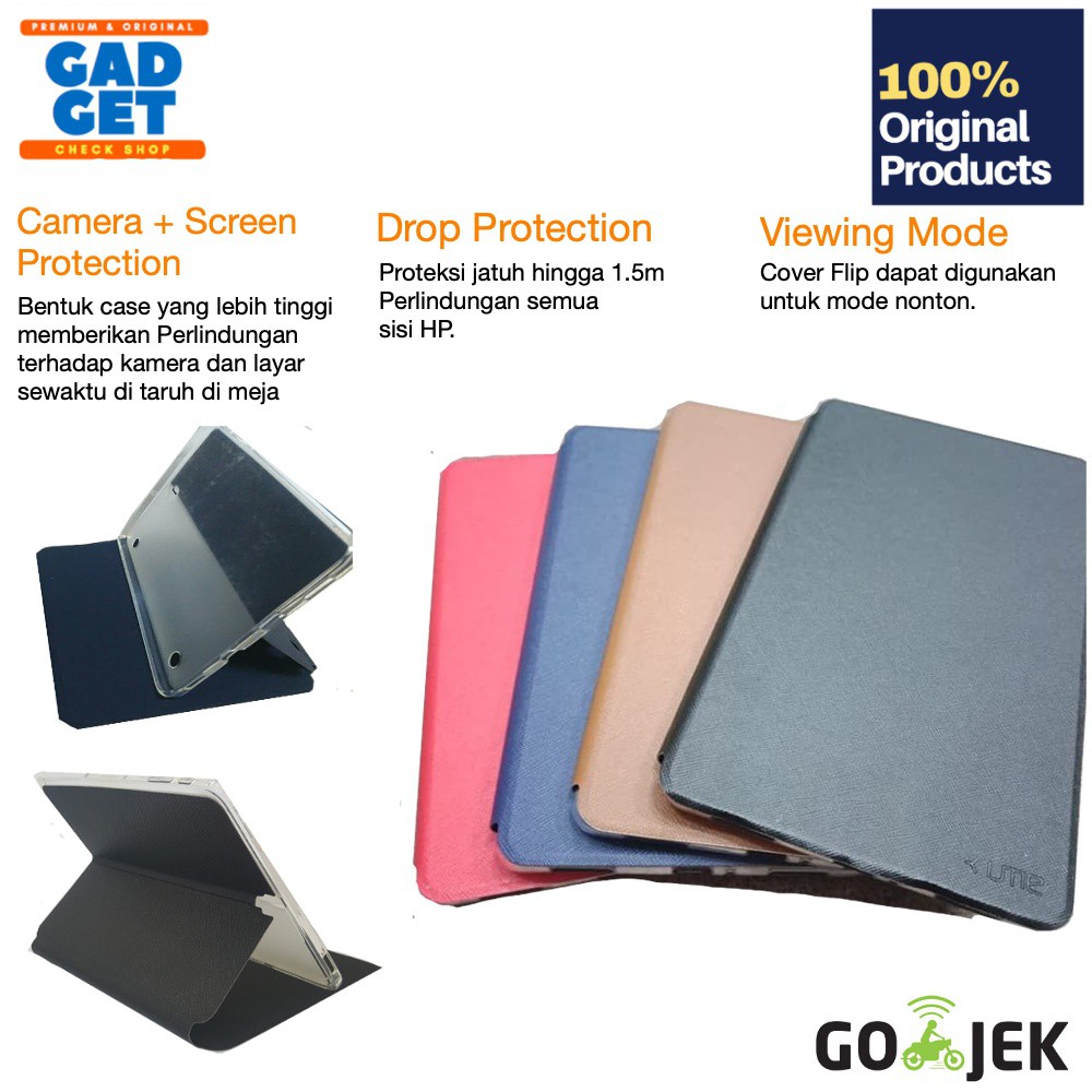Original UME Premium Flip Cover / Book Cover Samsung Galaxy Tab A8.0