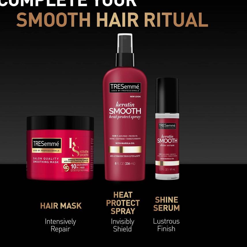 Jual Pasti Ada Tresemme Keratin Smooth Heat Protection Spray With Marula Oil Ml For Dry Hair