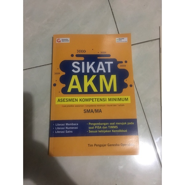 

Buku Latihan AKM (ASESMEN KOMPETENSI KINIMUM)