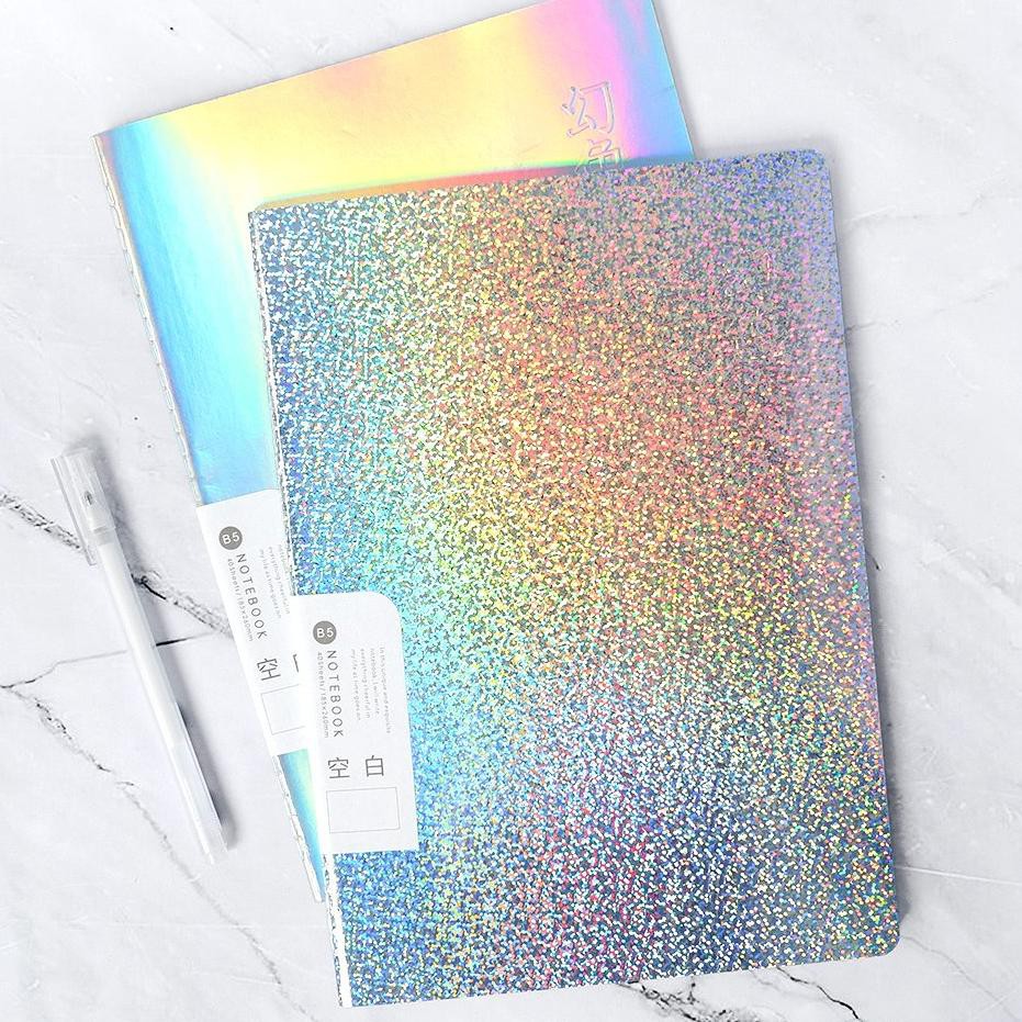 

Ready Stock.. ➩ B5 FLOATING DREAM HOLOGRAPHIC PLAIN NOTEBOOK BUKU CATATAN HOLOGRAFIK に Star Seller.!