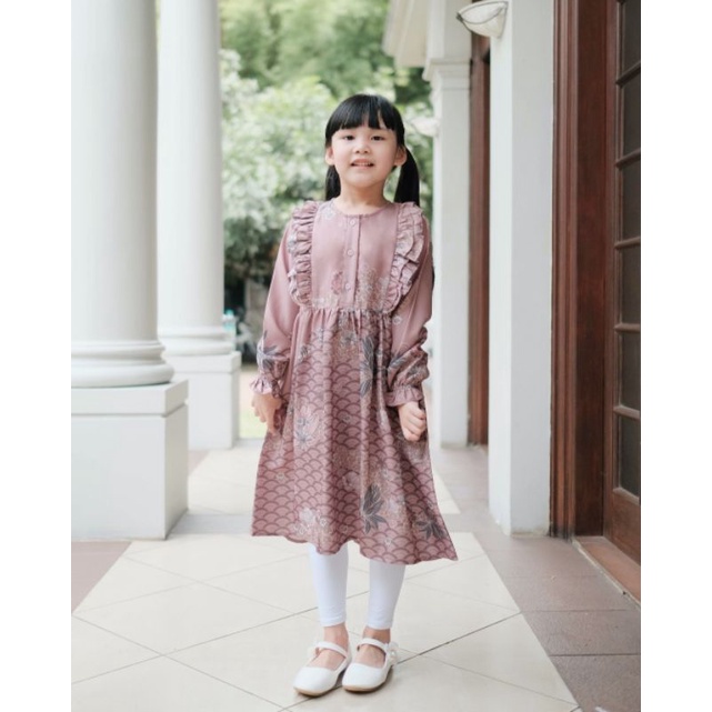 Teratai Kids Dress Vanilla