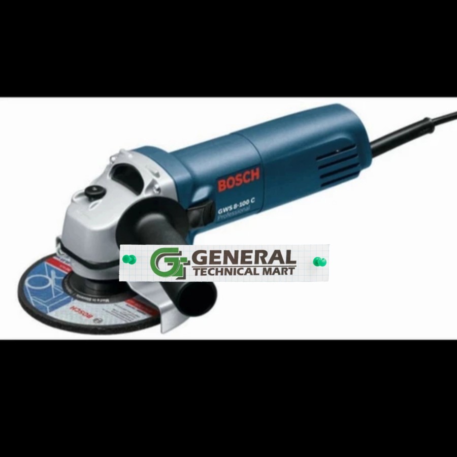 BOSCH GWS 8-100C Gerinda Tangan 4&quot; heavy duty