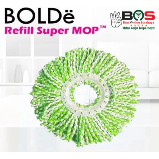 Refill Kain Pel Bolde Super Mop Refill Bolde Kain Microfiber Refill