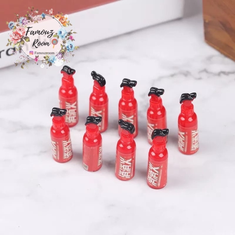 Miniatur Alat Pemadam Kebakaran skala 1:12 - Miniatur Tabung Pemadam Kebakaran untuk Hiasan Rumah Bo