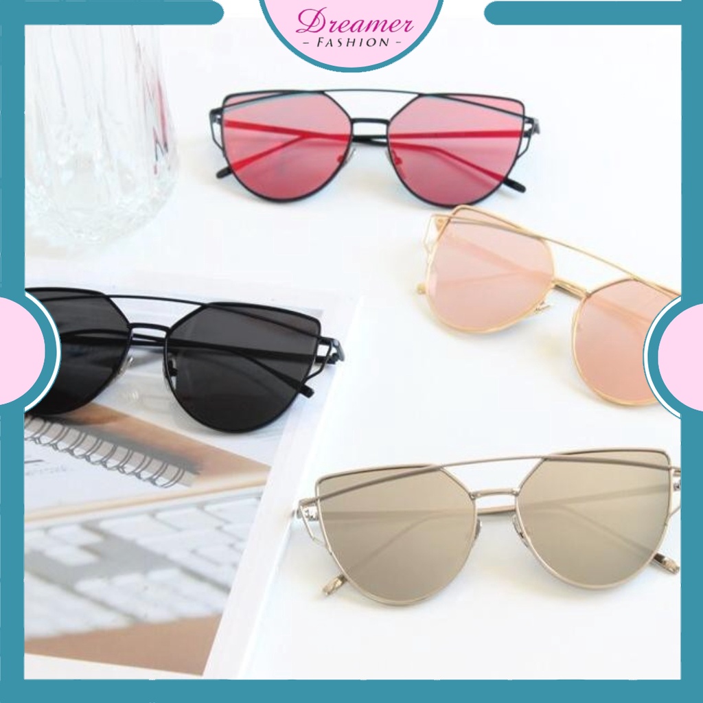DF VZ059 KacaMata Kacamata Fashion Wanita Eyeglasses Aksesoris Wanita Sunglasses Eyewear