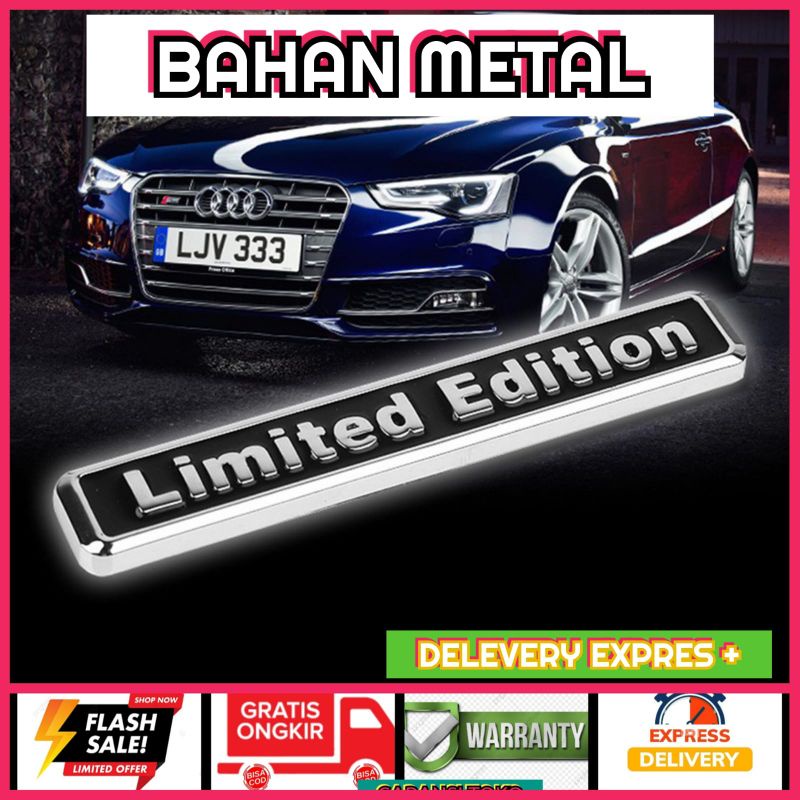Emblem Logo Mobil Limited Edition Bahan Metal