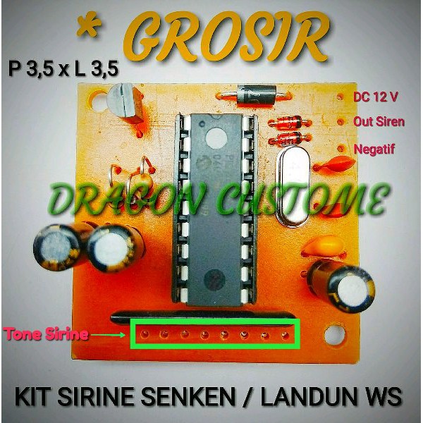 Driver Berikut IC Program Sirine