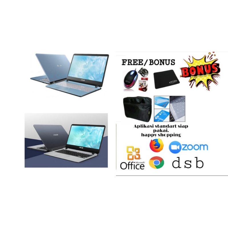 LAPTOP ASUS A407U INTEL CORE I3 4GB SSD256GB W10