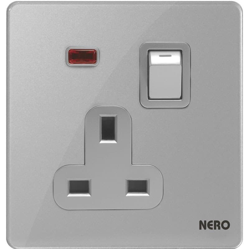 STOP KONTAK AC PRECIOSA GREY NERO