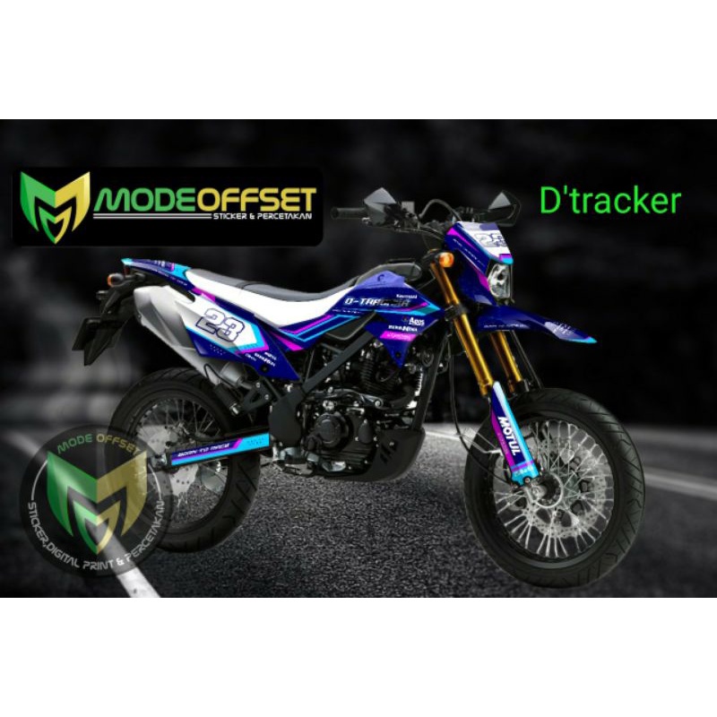 Striping D'TRACKER 2016 Stiker decal list variasi murah