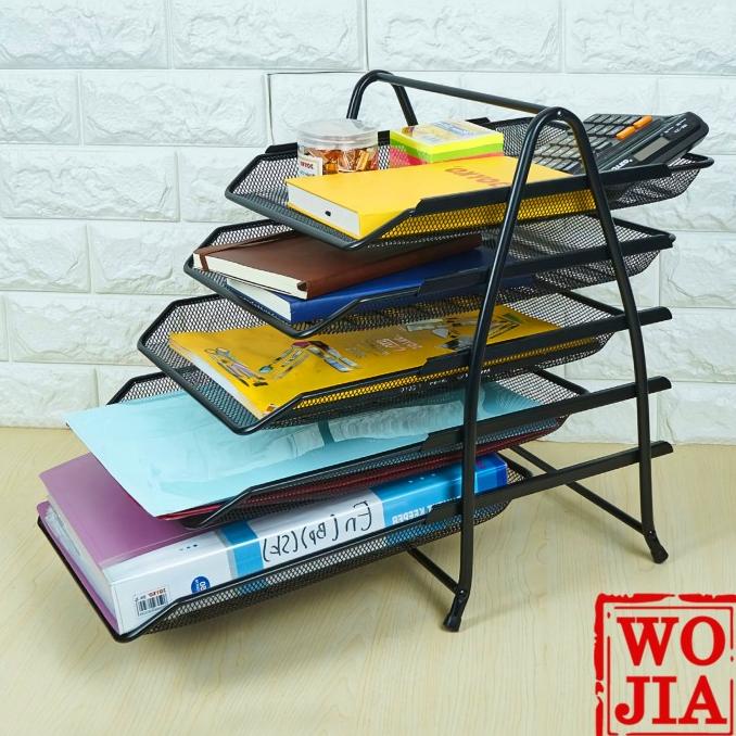 

[[COD]] Rak Kertas Dokumen Surat 5 Susun Paper Document Letter Tray Tier TERBATAS Kode 937