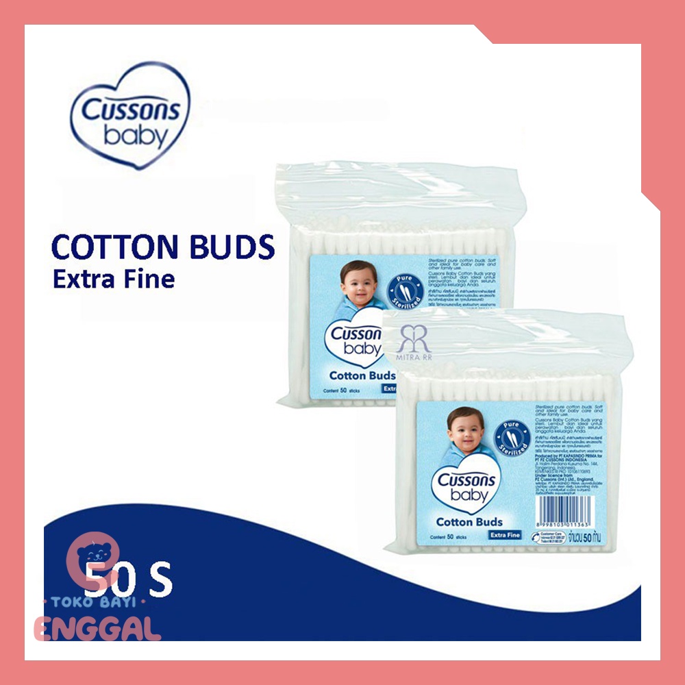 Cussons Cotton Buds Regular Extra Fine 50's 100's