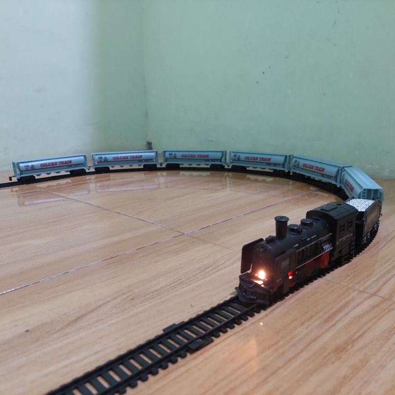 Aksesoris Accesories Rel dan Gerbong Rail King Kereta Api Railking