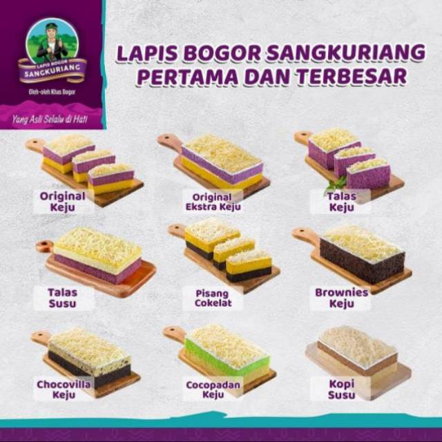 

LAPIS TALAS SANGKURIANG KHAS BOGOR