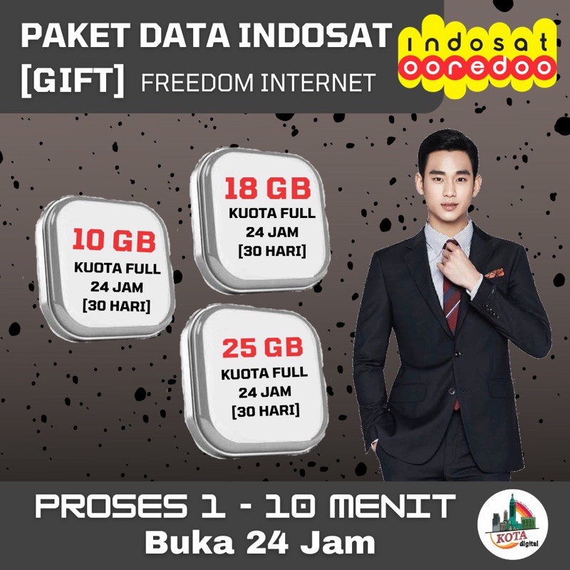 ⚡PAKET DATA INDOSAT⚡ FREEDOM INTERNET MURAH | Shopee Indonesia