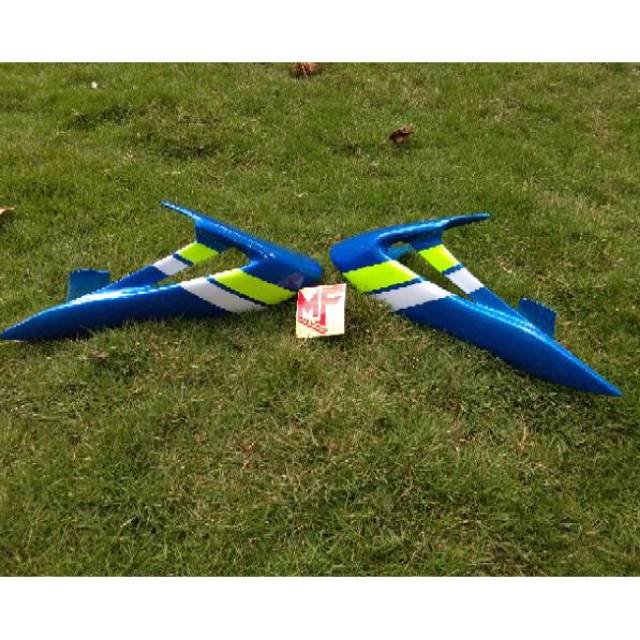 Aero winglet / aero dinamis / winglet / winglet samping GSX 150 R