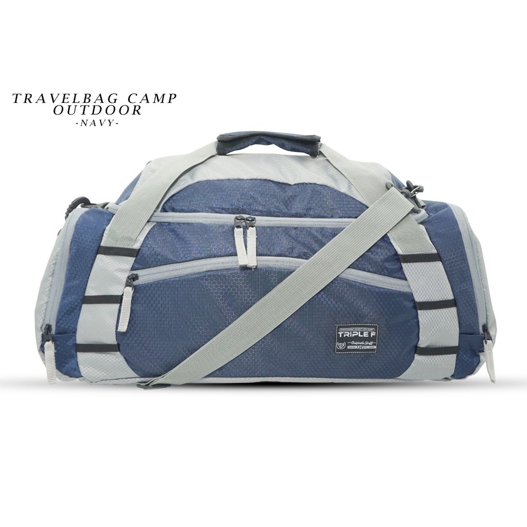 Triple F Tas Gym Travelbag Multifungsi Outdoor Original-travl camp navy