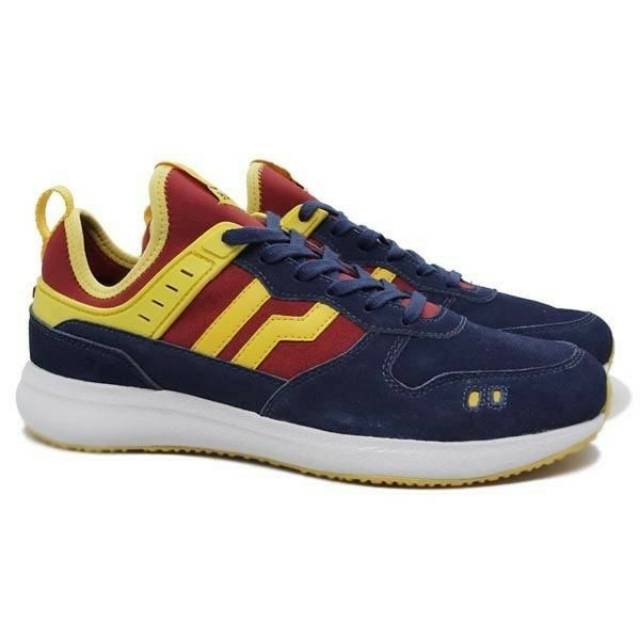 Sepatu Casual Piero Jogger RS Premium Evo - Blue Wing/Red