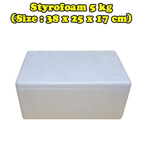 Sterofoam Box Size 5 Kg / Tambahan Packing