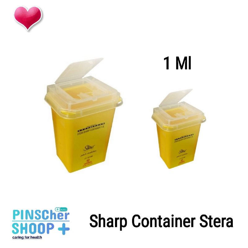 Sharp Container 1 Liter Stera Tempat Limbah Medis