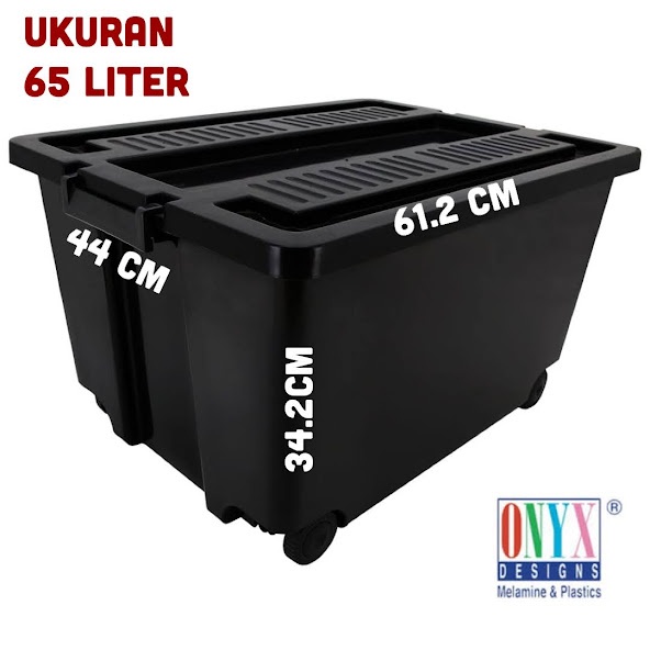 Box container Hitam Onyx 65 liter box onyx 45 liter conatiner box 35 liter