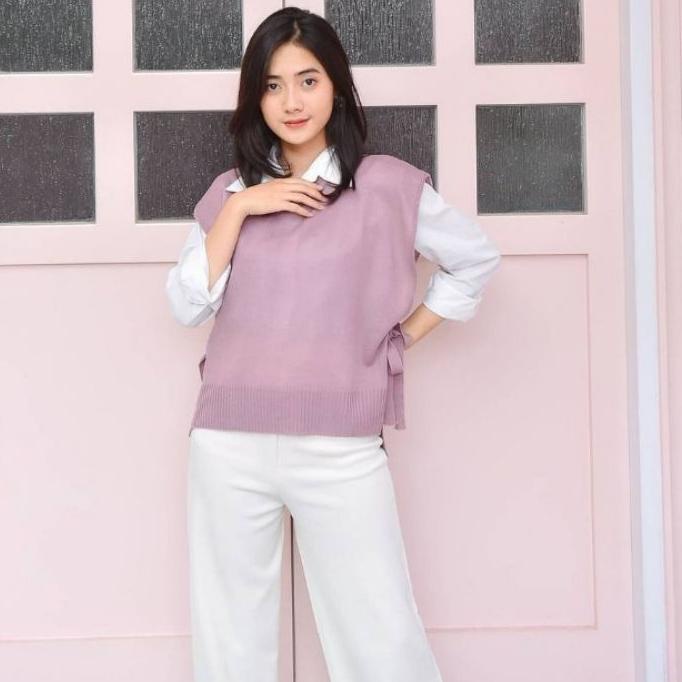 VEST ROMPI RAJUT TALI | ROMPI ANDIN | ROMPI RAJUT WANITA | ROMPI MUSLIMAH ✿