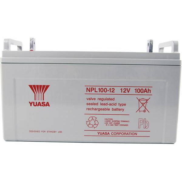 Jual harga Aki Kering Yuasa NP100-12 /Baterai Kering Yuasa 12v 100ah 12