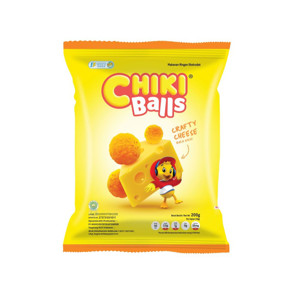 

Chiki Snack Balls Cheese 200g