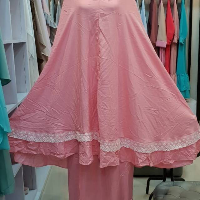 MUKENA BALI POLOS RENDA