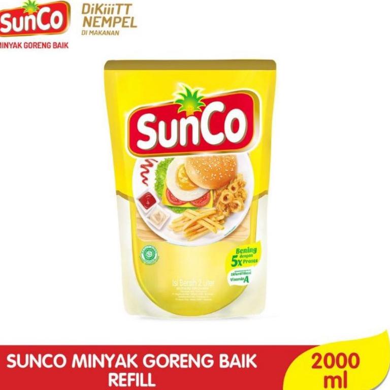 

Harga Murah.. Sunco 2 ltr utk pembelian 1 dus JGV