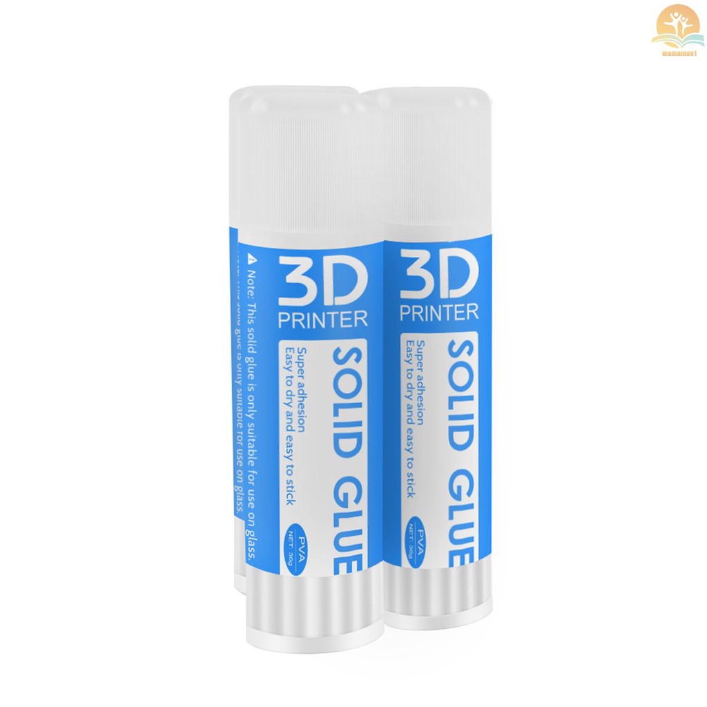 3pcs 3D Printer Solid Glue Stick Anti Edge Warping Adhesive Glue Non-toxic Washable for Hot Bed Platform Glass Plate