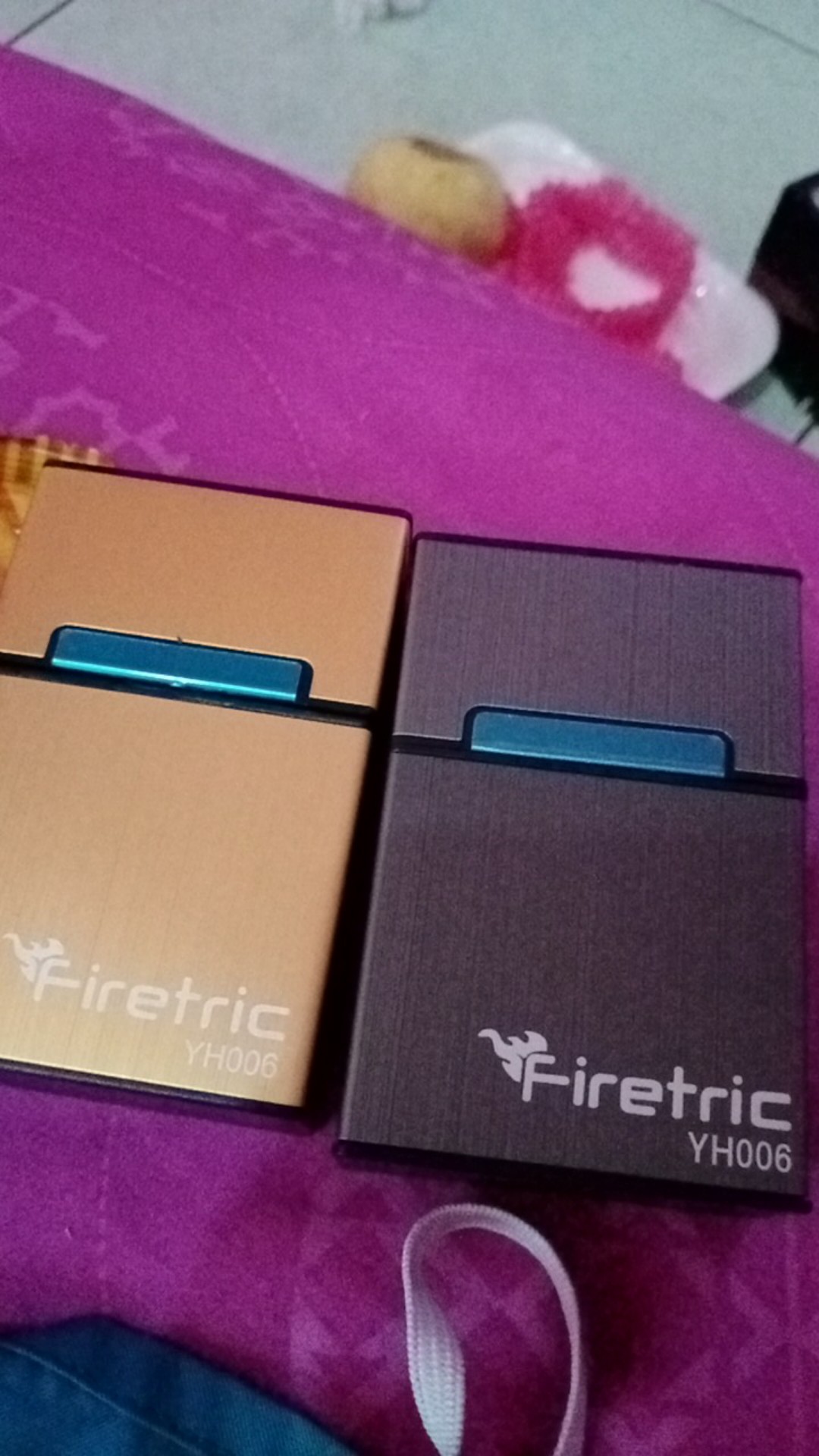 Kotak Bungkus Rokok Elegan Aluminium Cigarette Case - Taffware