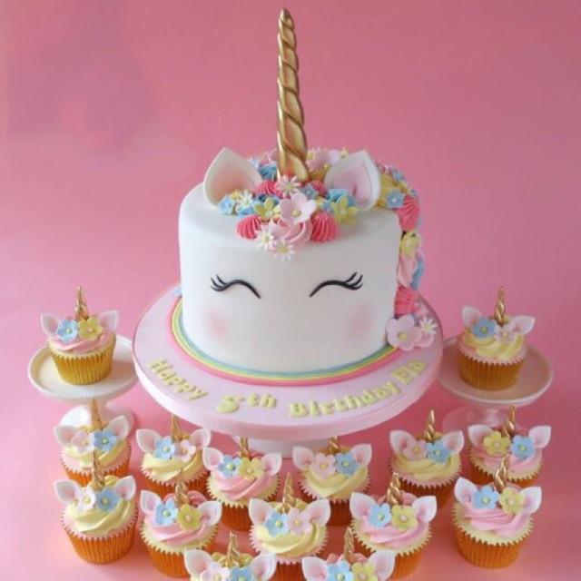 Custom Kue Ulang Tahun Karakter Birthday Cake Fondant Kue Tart Anak Baby Shower Cake Lucu