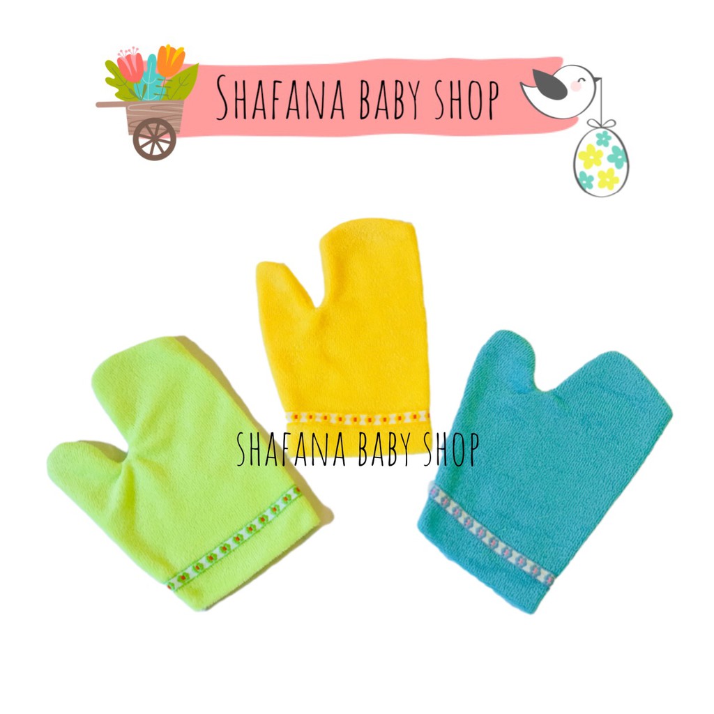 WASLAP HANDUK MANDI BAYI JARI TEBAL
