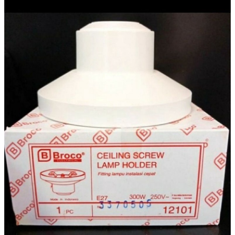 Broco fiting plavon lux 12101 fitting plafon