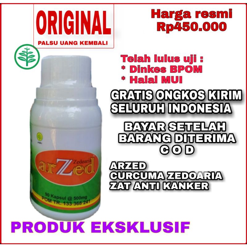 ARZED OBAT KANKER DAN TUMOR TERBUKTI AMPUH