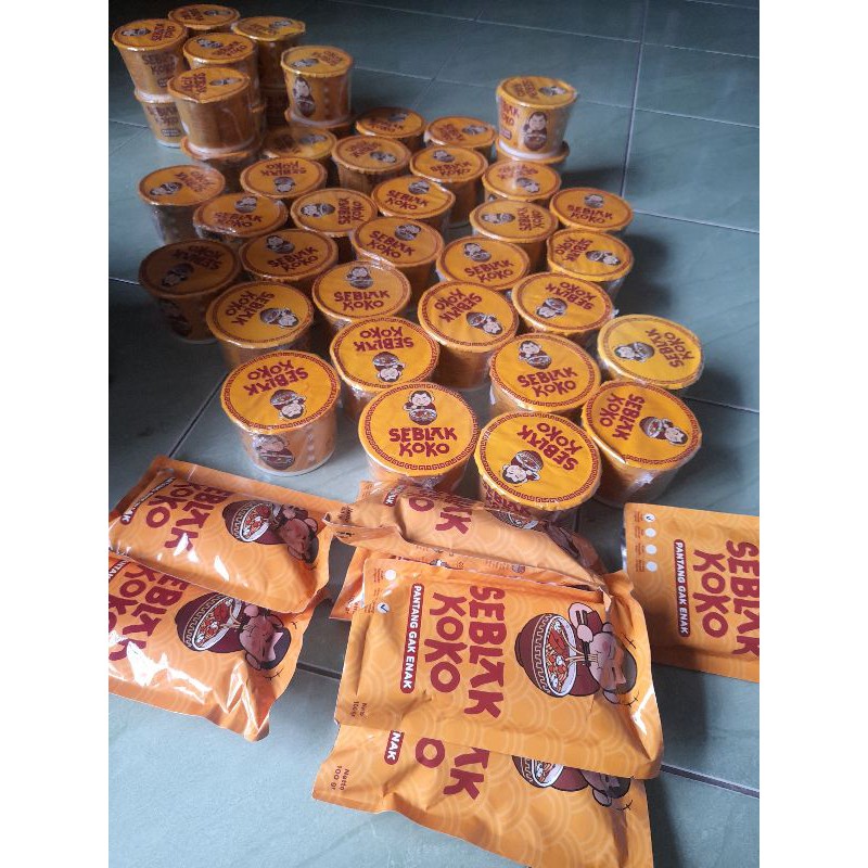 

Seblak koko goreng cup