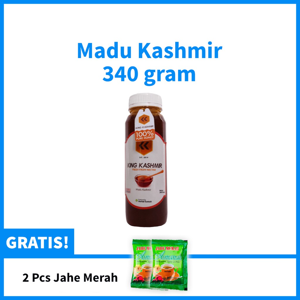 

Madu Khasmir 340gr
