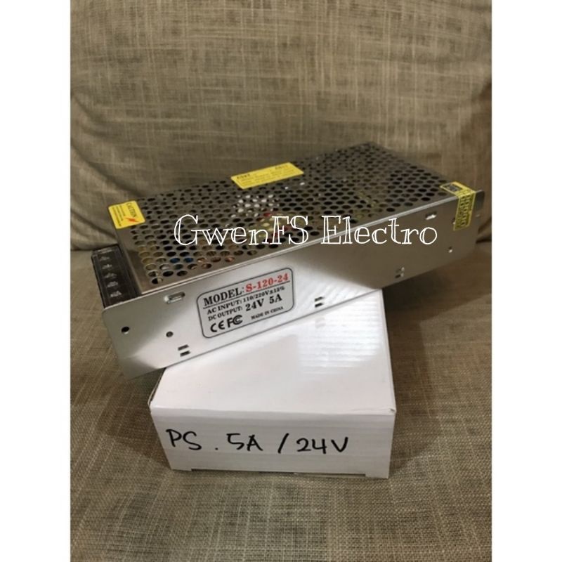 Power Supply 5A 24V Jaring