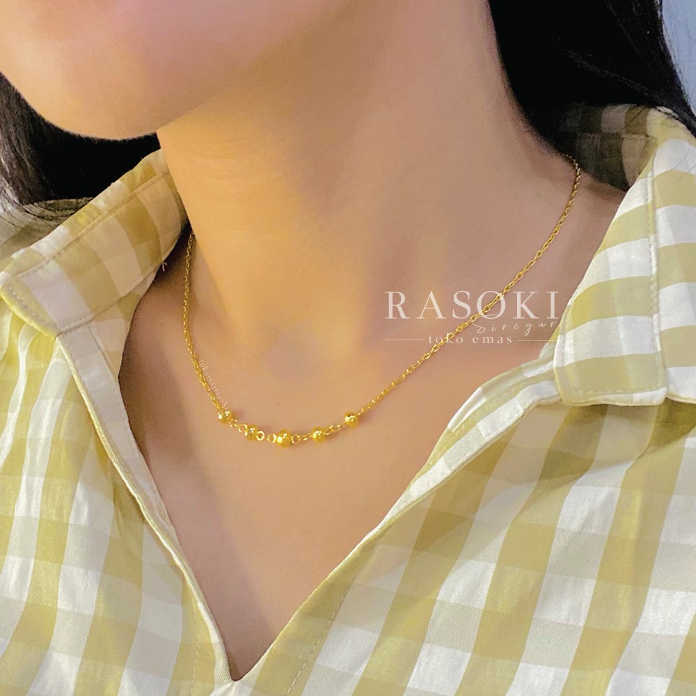 KALUNG bola  EMAS 24 99,9% BALIGE | TOKO MAS RASOKI