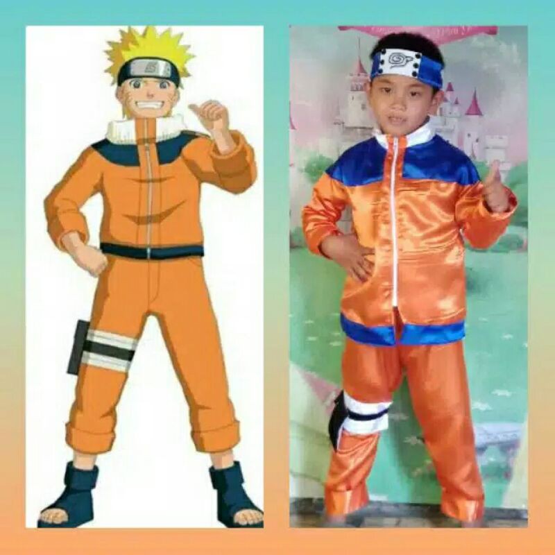 Baju Naruto Kostum Anime Naruto Anak
