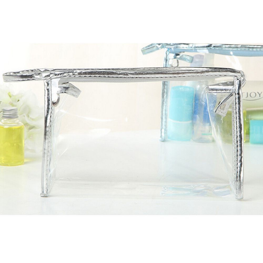 Tas Pouch Kosmetik / Makeup / Alat Mandi Bahan Plastik