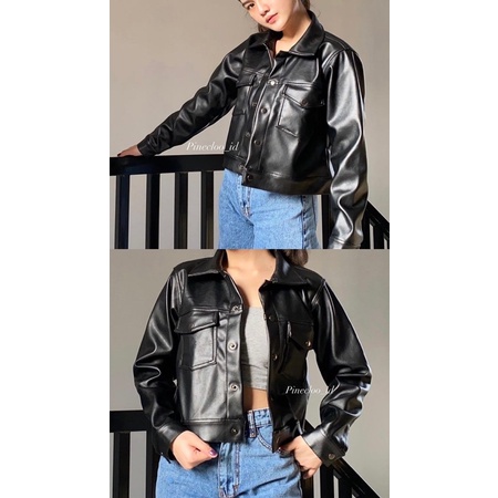 JAKET KULIT ( LEATHER JACKET )